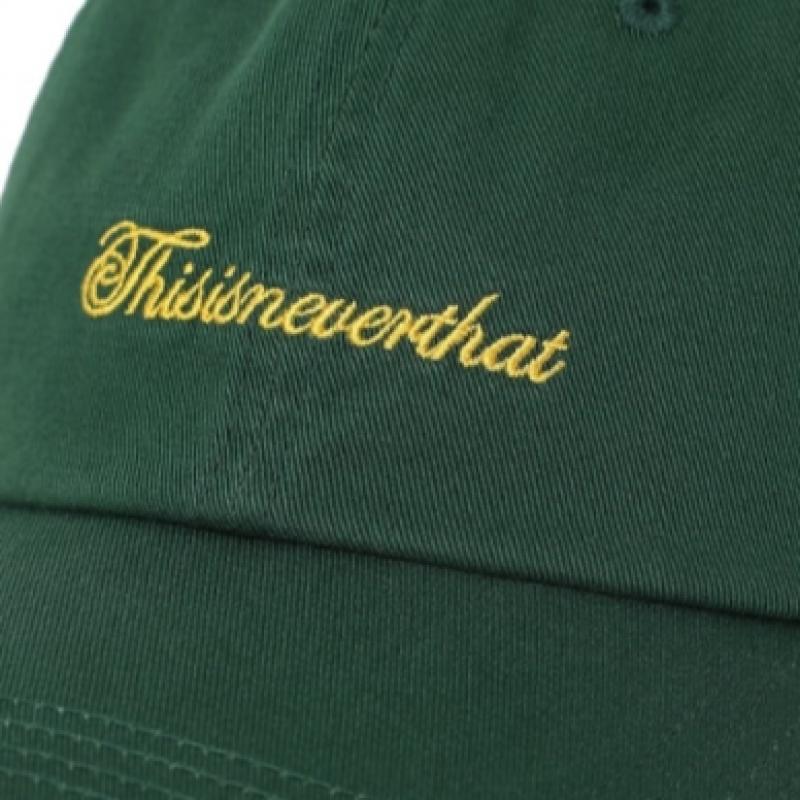Thisisneverthat Sct Logo Cap Green