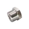 Redutor Roscado de Aço Inoxidável 304: Adaptador R1 BSPT Macho para NPT 1/2 Fêmea (0914)