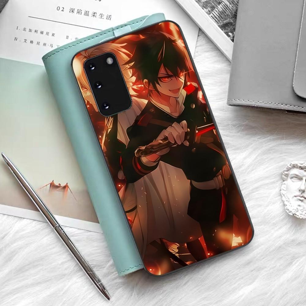 Anime Owari No Seraph Of The End Handyhülle Für Samsung S 9 10 20 21 22 23 30 23plus lite Ultra FE S10lite Fundas