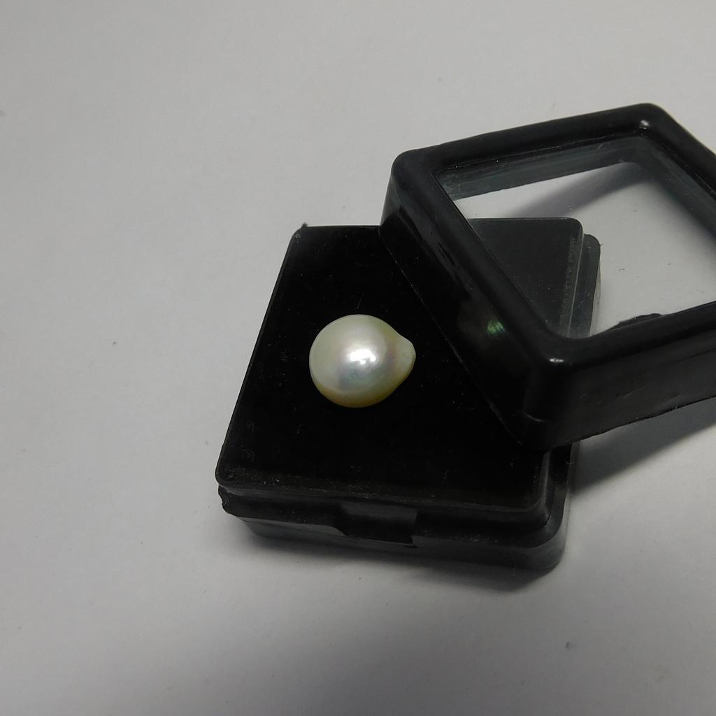 Round Cut 2.90 Ct White Mabe CERTIFIED Natural Sea Pearl South Pacific Loose Gem p-3009-h