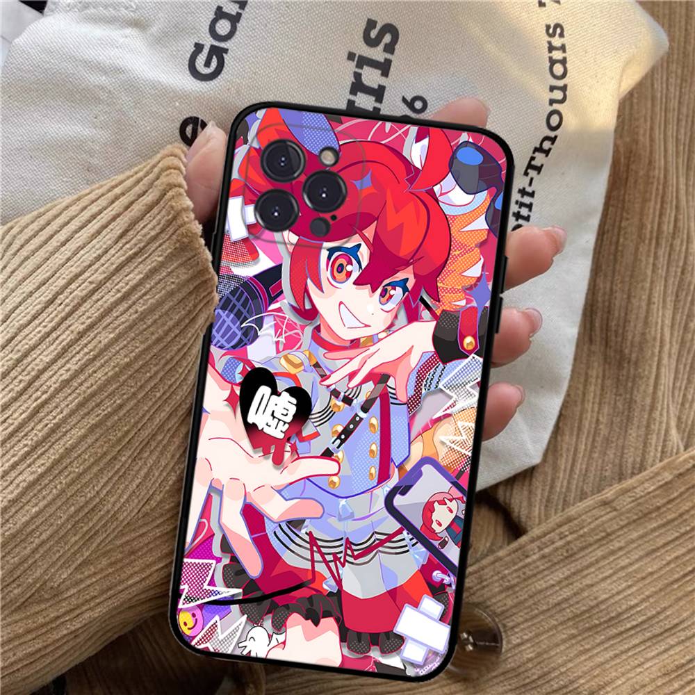 Popular Virtual Singer Kasane Teto Phone Case For IPhone 17 16 15 Plus X 14 11 12 13 Mini Pro Max Mobile Case