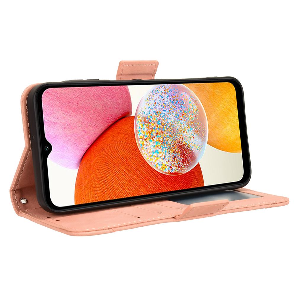 For Samsung Galaxy A15 5G Case Multiple Card Holder Stand Phone Leather Cover