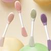 Skin Friendly Silicone Mask Brush Double-headed Massage Cleaning Brushes  Skin Clean Care Tools