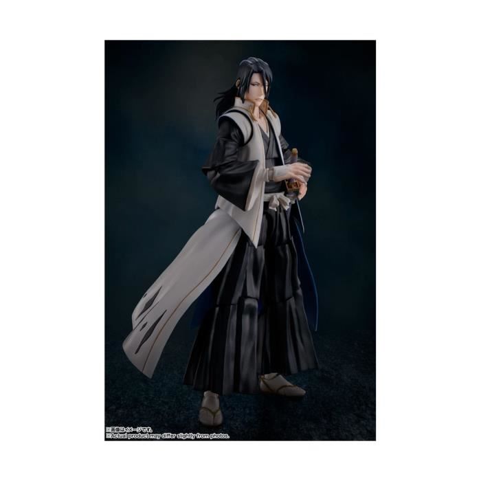 Figurine - Bandai Tamashii Nations - S.H. Figuarts Byakuya Kuchiki - 16 Cm - Bleach - Adulte Mixte