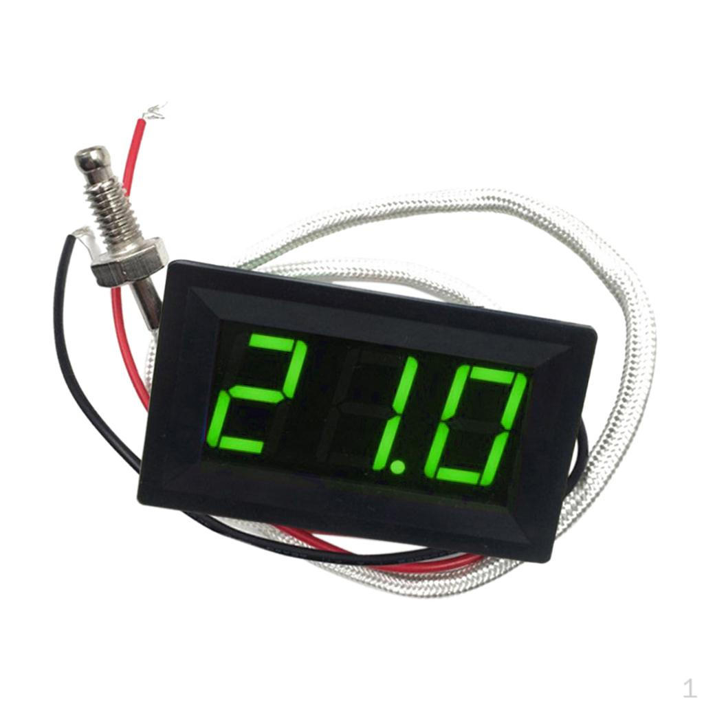 - Centigrade Digital Temperature Meter, LCD Display K-type Thermocouple, , 3 Colors to Choose