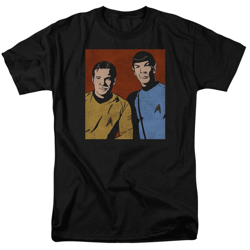 

Star Trek Friends T Shirt Licensed Sci-Fi TV Classic Adult Tee New Black XXXXL