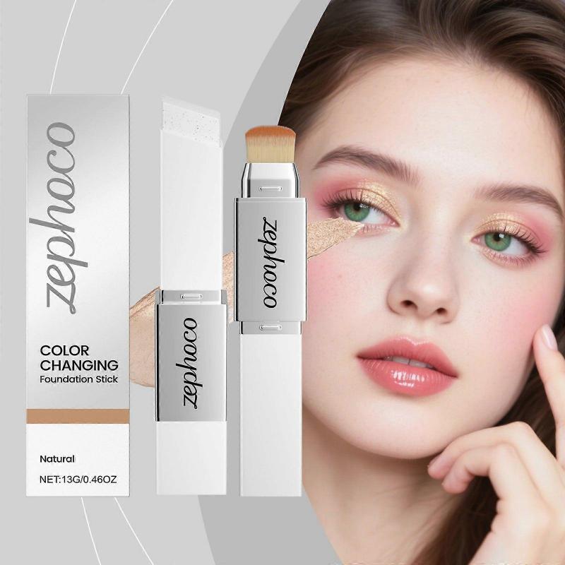 Zephoco Přírodní barva Dva v jednom Barvu měnící podkladová tyčinka: Lehký, Hydratační, Přilnavý A Nelepivý, Lehký Make-up Foundation