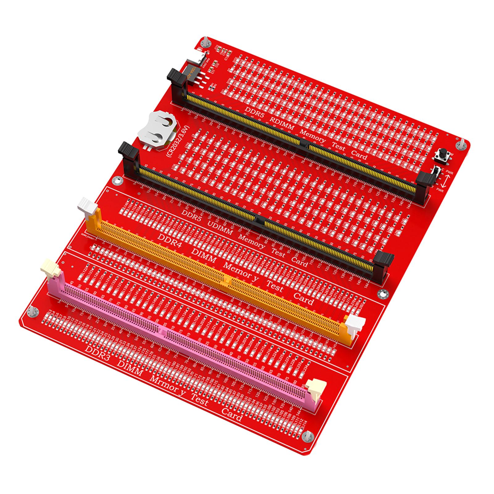 

Тестер для карт памяти Memory Stick, тестер, линейное тестовое устройство, диагностический анализатор для материнской платы, слот для памяти DDR3/4/5, тест