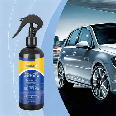 High-Gloss Ceramic Car Coating Spray - Quick Shine Enhancer, Instant Boost To Luster, Scratch and Uv Protection, Long-Lasting Shine, Easy To