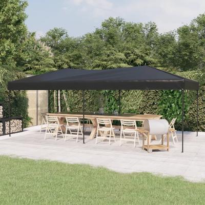 Vidaxl Foldable Party Tent, Anthracite, 3X6 M