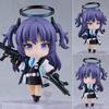 Q Version Anime Girl Figure: Cute, Beautiful, Replaceable Face Toy Ornament - Ideal Birthday Gift