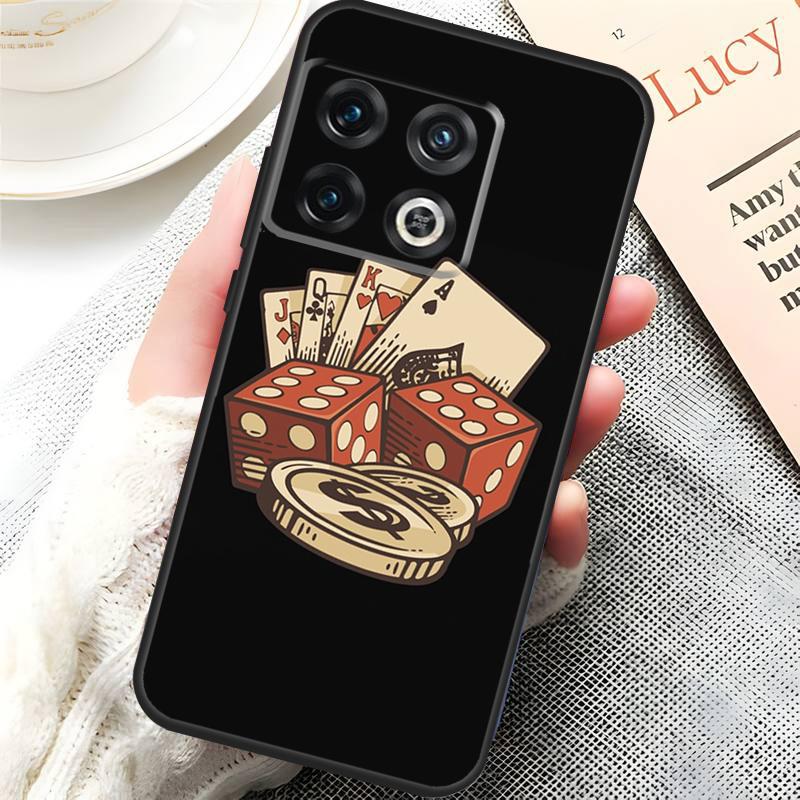 Las Vegas Casino Poker Fodral För OnePlus 15 13 13R 13T 12 12R 10T 11 10 Pro OnePlus Nord CE 5 3 4 Lite N20 N30 Fodral