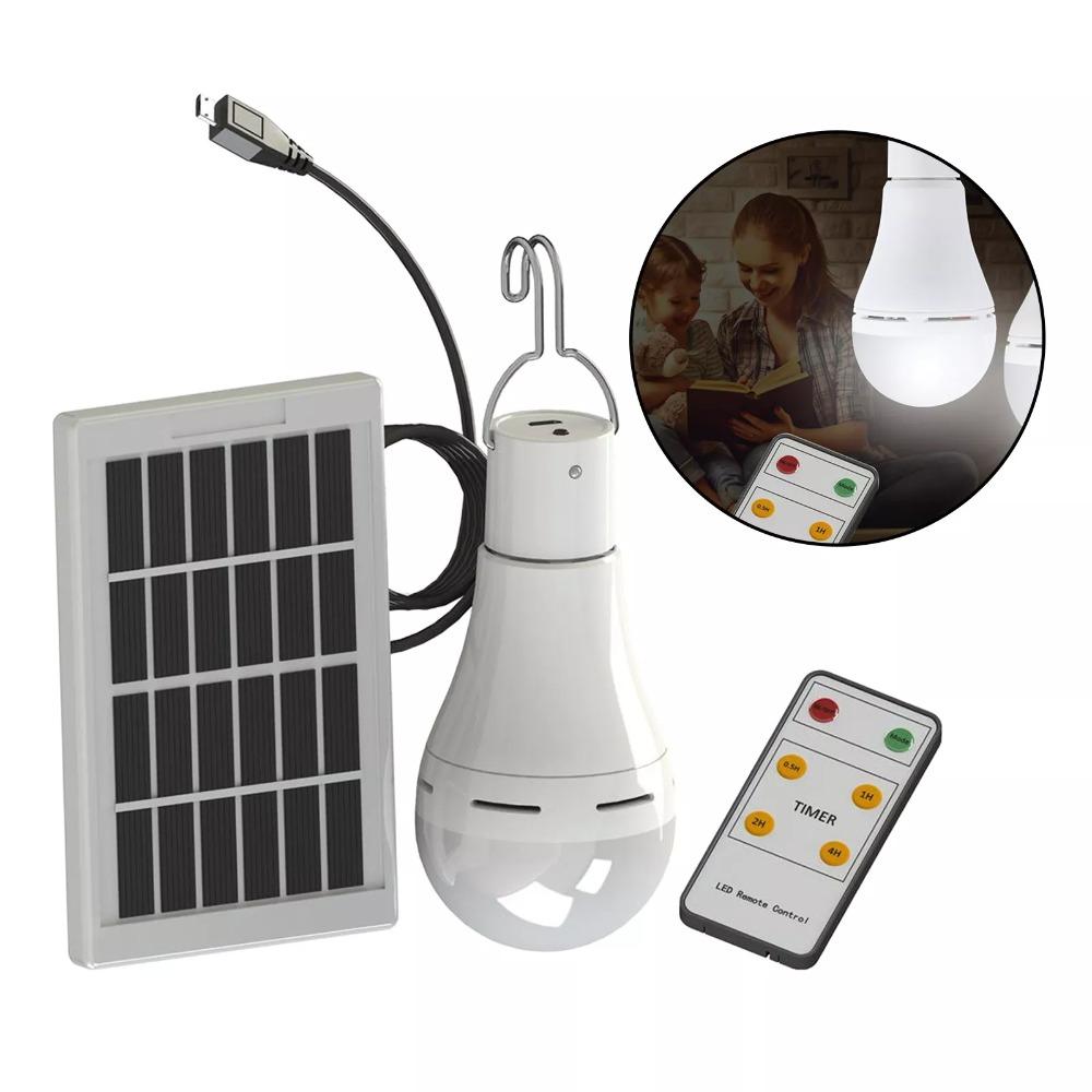 Waterproof Solar Light 7W/9W Solar LED Bulb Light  for Outdoors Camping