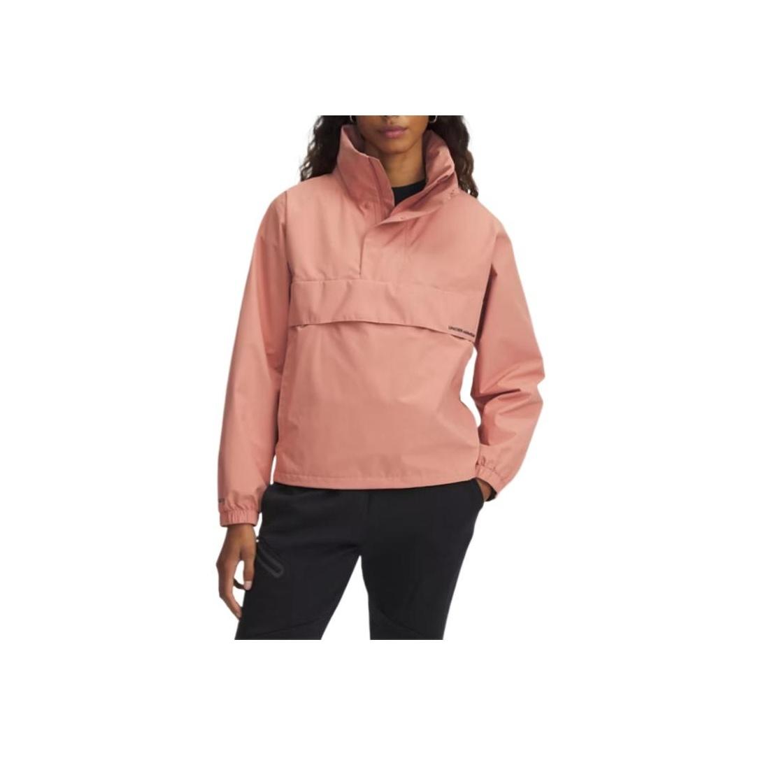 

Under Armour Cloudstrike Comfortable Skin-Friendly Fashionable Versatile Jacket Women jackets Pink 1388822-696 XL