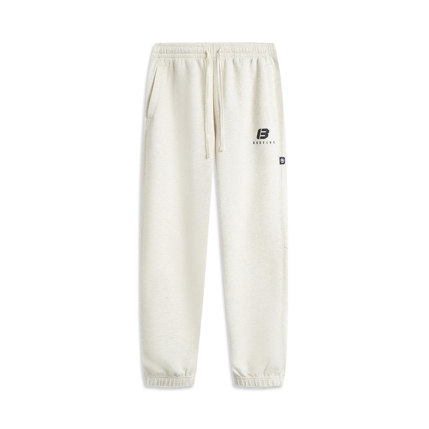 

Li Ning Bad Five Letter Спортивные вязаные брюки с манжетами, средней посадки, на кулиске, дышащие, универсальные, мужские брюки, светло-серые, хаки AKLV215-1