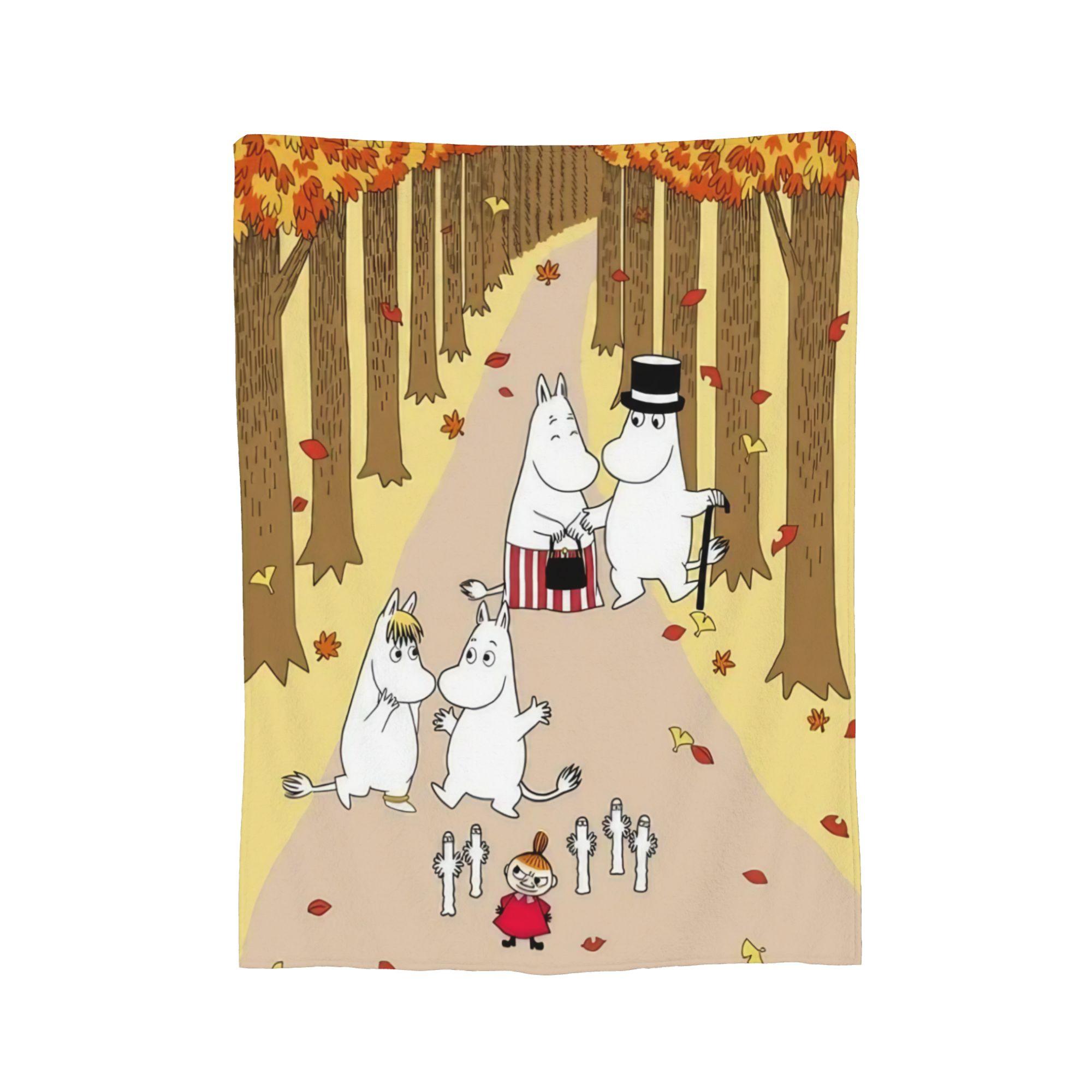 MOOMINU Ziemas vidus pleds Vilnas Jautrs