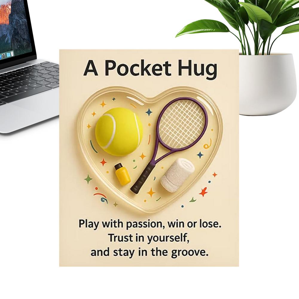 

Note Card Heart-Shaped Sports-Themed Emotional Message Card For Business Trip Home Outdoor School Men Women Boys Girls Youth