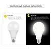 E27 LED Radar Motion Sensor Light Bulb AC85-265V Infrared Detection Smart Lamp Night Working 5W 7W 9W 12W Radar Induction Bulb