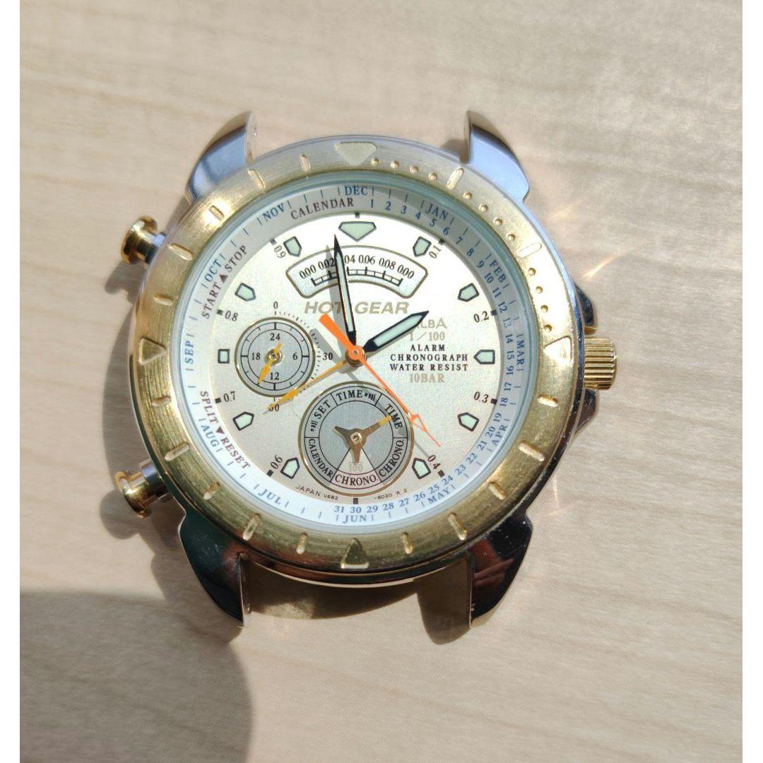 SEIKO ALBA HOT GEAR V682 Working item
