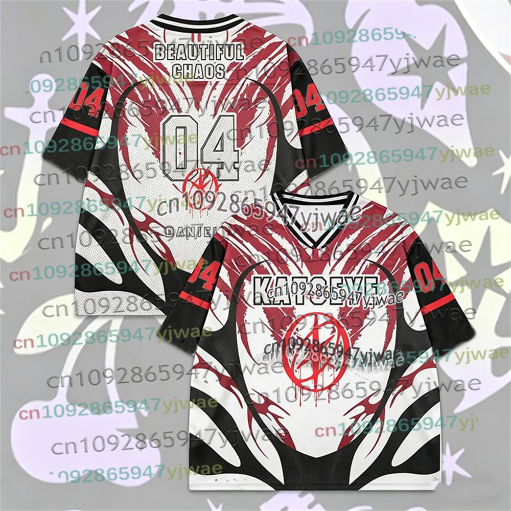 KATSEYE Concert Unisex Jersey Loose And Fashionable Streetwear Fans Tee Summer Men S And Women S Streetwear Running T-Shirts 100