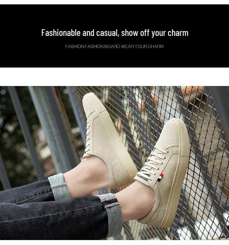 Ekstra Geniş Erkek Günlük Spor Ayakkabı - Süet & Deri, Kore Tarzı, 45-49 Bedenler