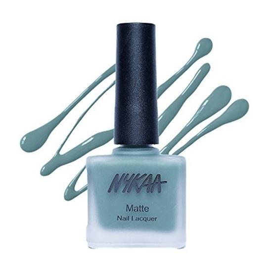 Nykaa Matte Nail Enamel - Matcha Tiramisu (Shade No.19) (9 Ml)