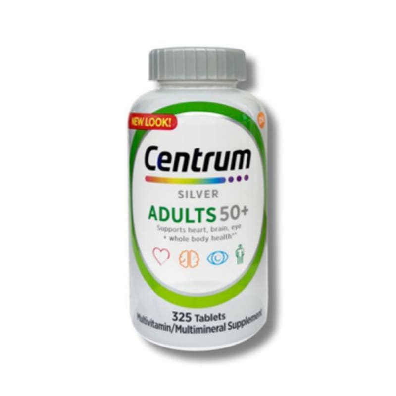 Centrum Silver Multivitamin for Ages 50 and Over, 325 Tablets