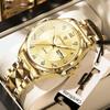Top Brand Fashion New Men's Watch Luxury Double Calendar Waterproof Luminous Men's Wrist