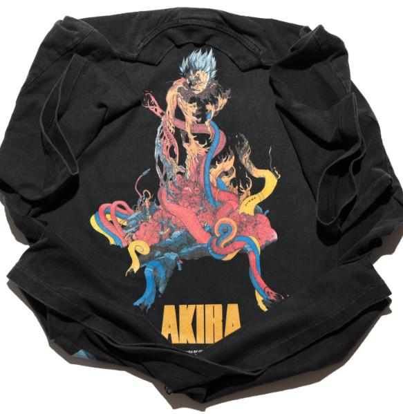 Retro style vintage Akira Anime short sleeve black classic shirt KV37187 Unisex T-Shirt XXXXL