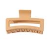 8.5CM x 10.5CM Rectangular Matte PS Hair Clip - Simple Shark Hair Accessory