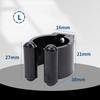 20 Stück Angelrutenhalter-Clips Billard Pool Queue Clips Kunststoff Angelruten-Clips Snooker Queue Fixierclips Langlebig