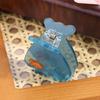 Creative Acetate Fish Hair Claw Ocean Animal Transparent Acetate Hair Claw Hair Clip Small Animal Hair Clip Female/Girls