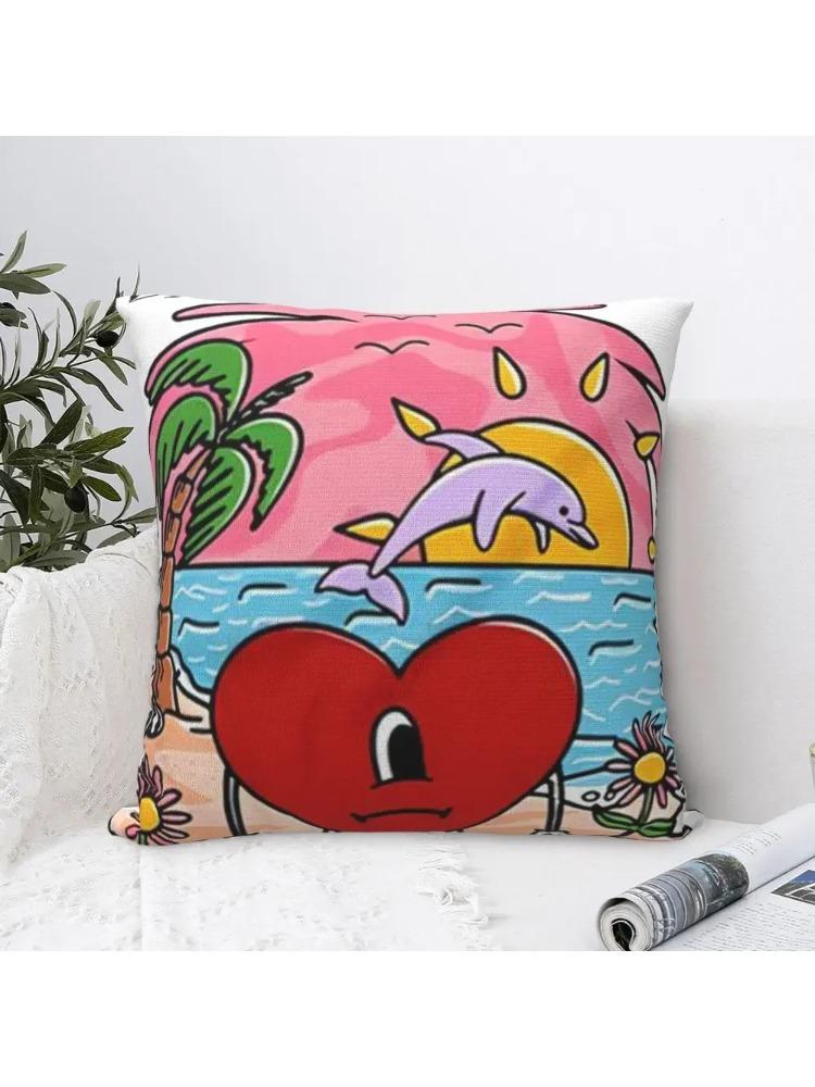 

H-Hayao Miyazaki Анимация Наволочки Декоративные Подушки Чехлы Чехол Для Подушки x Украшения Для Автомобиля Подушки Домашний Декор Диван 66x66cm оливковый