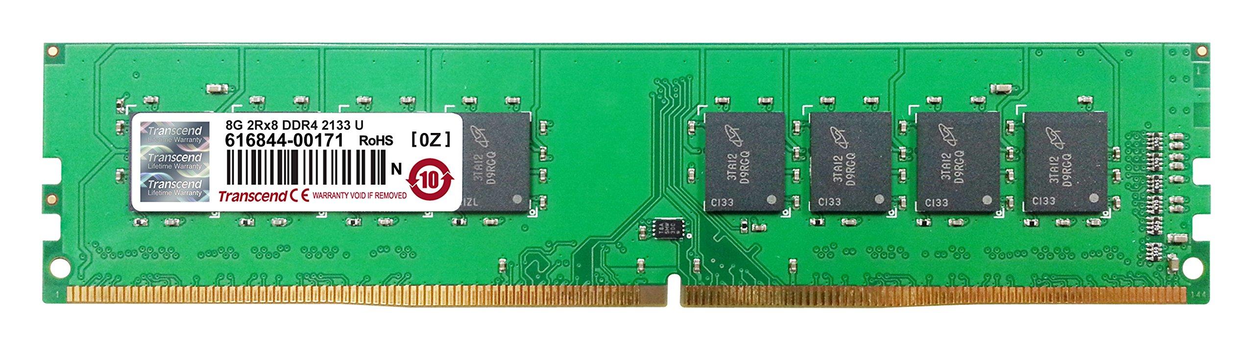 

Пам ять Transcend Desktop PC 8GB 288pin DIMM TS1GLH64V1H PC4-17000(DDR4-2133) 1.2V