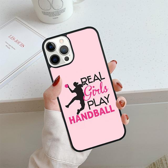Handball Sport Phone Case For iPhone 17 Air 14 15 16 13 12 Cover For Apple 14 15 16 Pro Max 6S Plus Coque