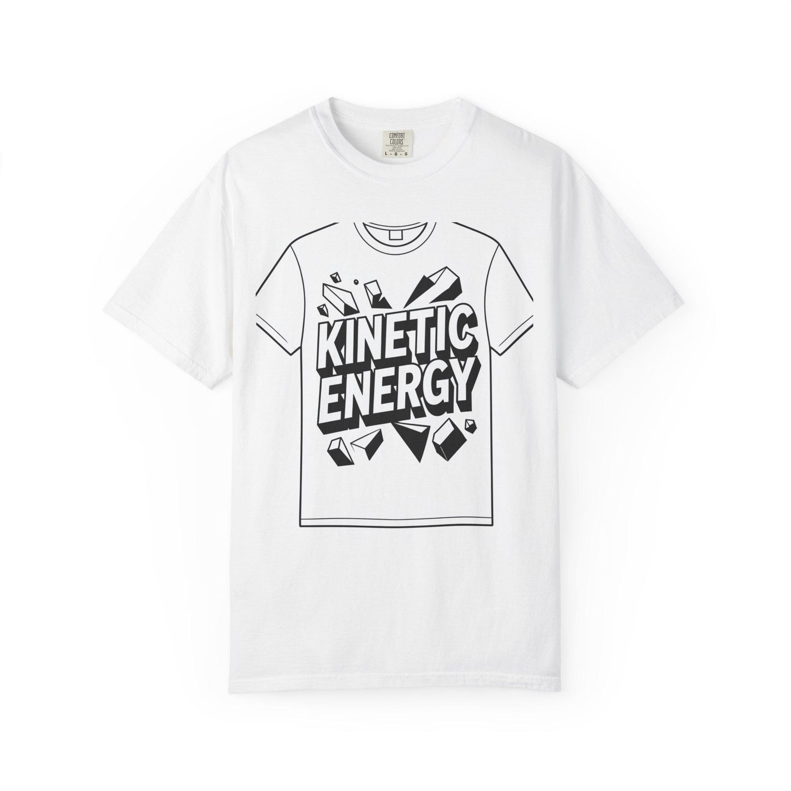 VeloArchive | KINETIC ENERGY - Radical Brutalist Tee S