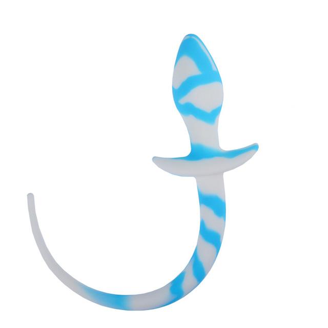 Silicone Butt Plug Pig Tail Dog Tail Puppy Play Gay Anal Accessories G-Spot Prostate Massager Anal Plug Tail Fetish Sex Toy