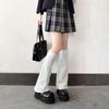 Y2K Leg Cover Winter Warm Calf Stocking Set Lolita Jk Girls' Calf Knitted Stocking Set