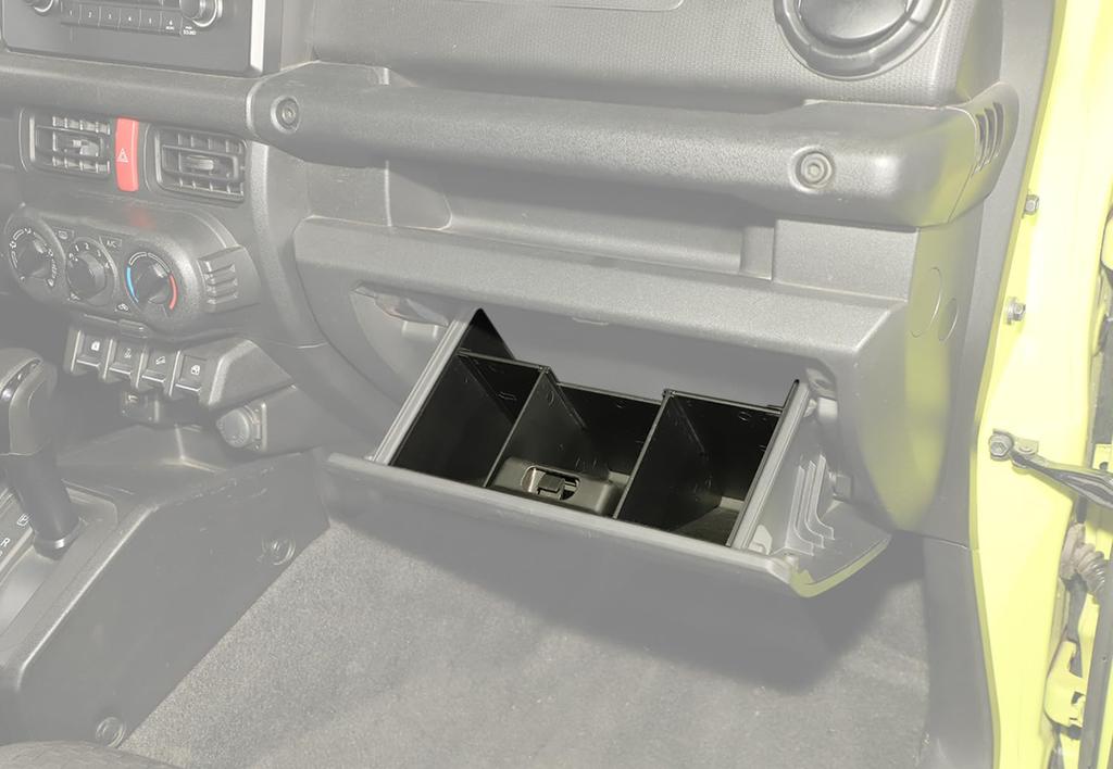 YOCTM Passenger Seat Storage for Suzuki Jimny Sierra JB74 Hidden Storage Console Storage Small Item Interior Parts Accessories Case/Divider JB64/Jimny