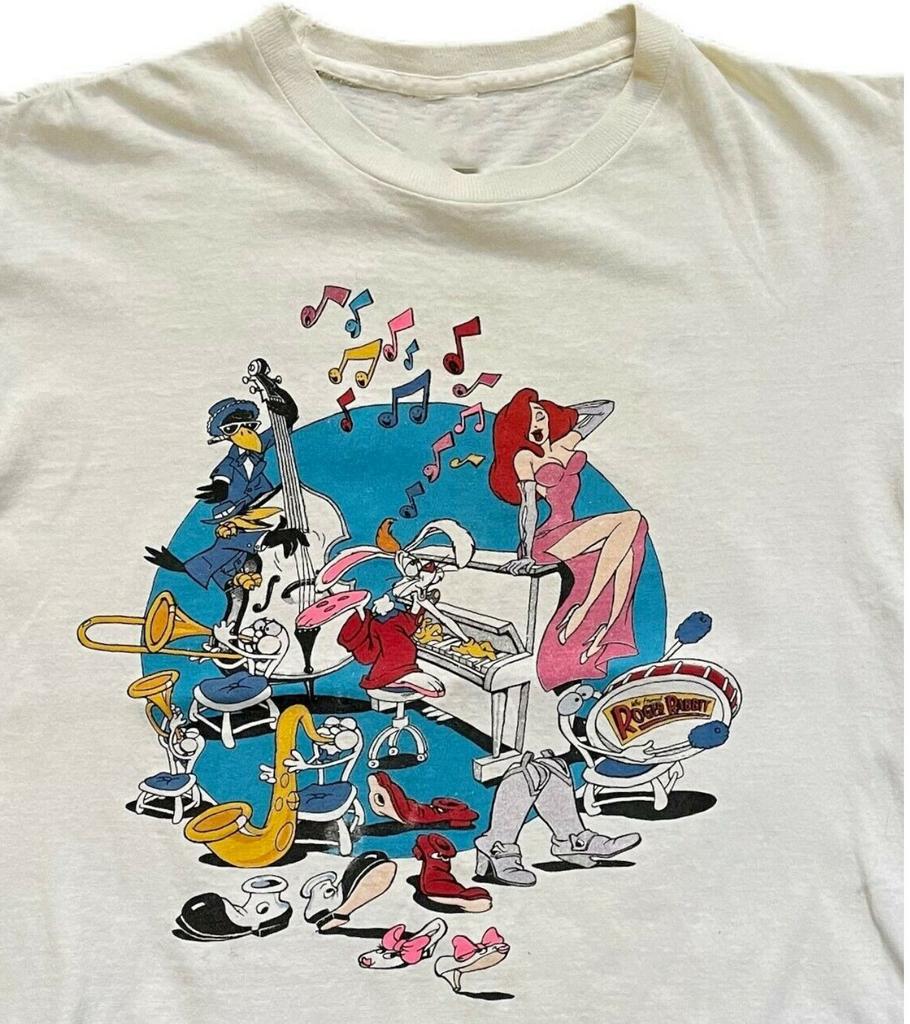 26 1987 WHO FRAMED ROGER RABBIT T-shirt For Men Tee S-5XL Unisex T-Shirt