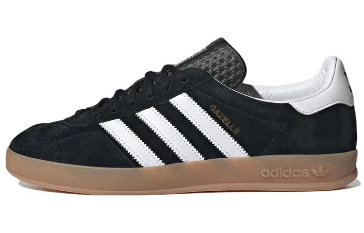 Gazelle Adidas Originals Indoor  Black White Gum  H06259 36