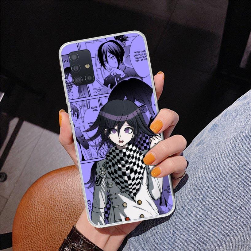 Danganronpa Kokichi Ouma Phone Case For Samsung Galaxy A52 A32 A22 A12 A51 A31 A50S A30S A20S A10S Note 20 Ultra 10 Plus S10 A72