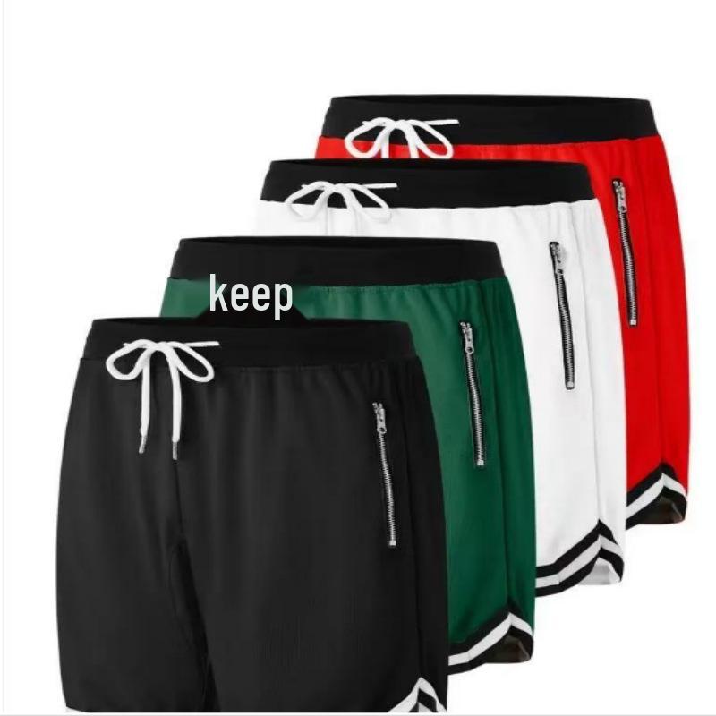 Men's Summer Mesh Fitness Shorts: Lightweight, Loose Fit for Running, Basketball, Training