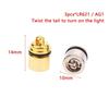 Portachiavi Mini Mini Luce LED Portachiavi Torcia Colorata Lampada Luce Elettronica Portachiavi Idea Regalo