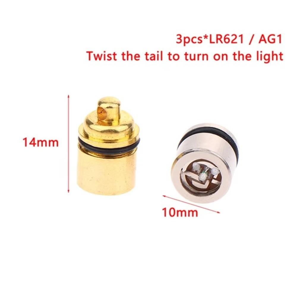 Mini Mini LED Light Keychain Colorful Flashlight Keychain Lamp Electronic Light Keyring Gift Idea