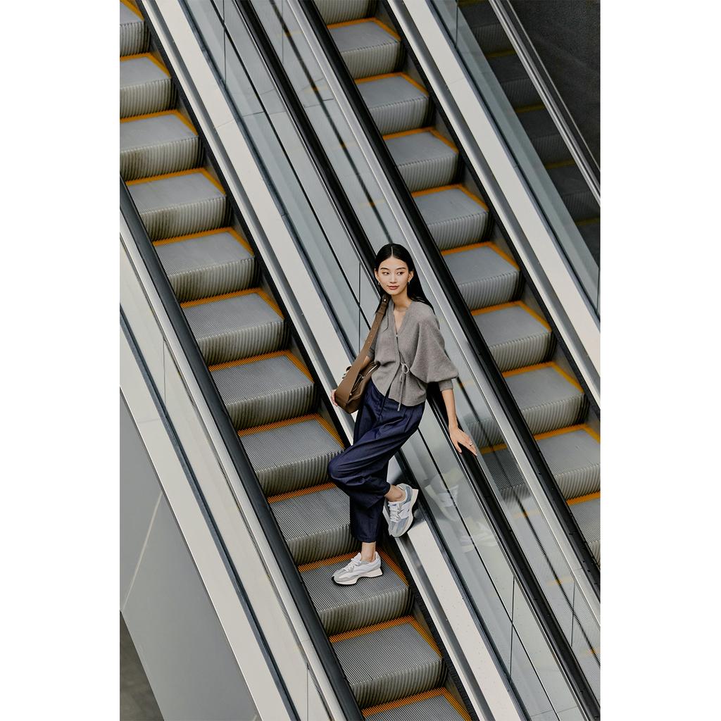 New Balance 327 Komandos išvykos pilki unisex sportbačiai Munsell-White MS327LAB