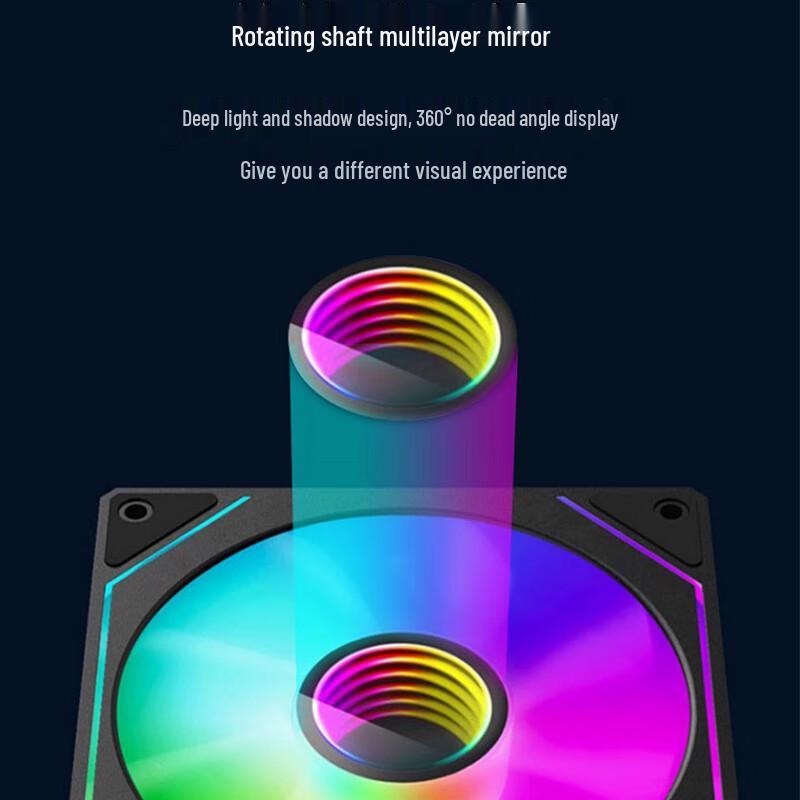 Ziyi Prism 4 Pro 12cm ARGB PWM PC Case Fan
