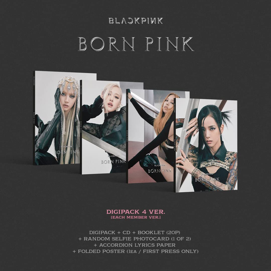 

BLACKPINK 2-й альбом DIGIPACK [BORN PINK] версия. (Корейское издание)