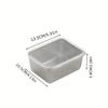 Stainless Steel Fresh-keeping Box with Sealed Lid, Thickened Small Lunch Box, Camping Food Packaging and Storage Box