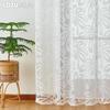 1PC LOZUJOJU 10% Blackout Tulle Simple and Versatile European Jacquard Sheer Curtain for Kitchen Living Room Bedroom Balcony Window Home Decor